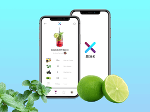 Mixer (Cocktail Recipe Sharing App) Shot