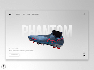 Nike Phantom Splash Screen Shot