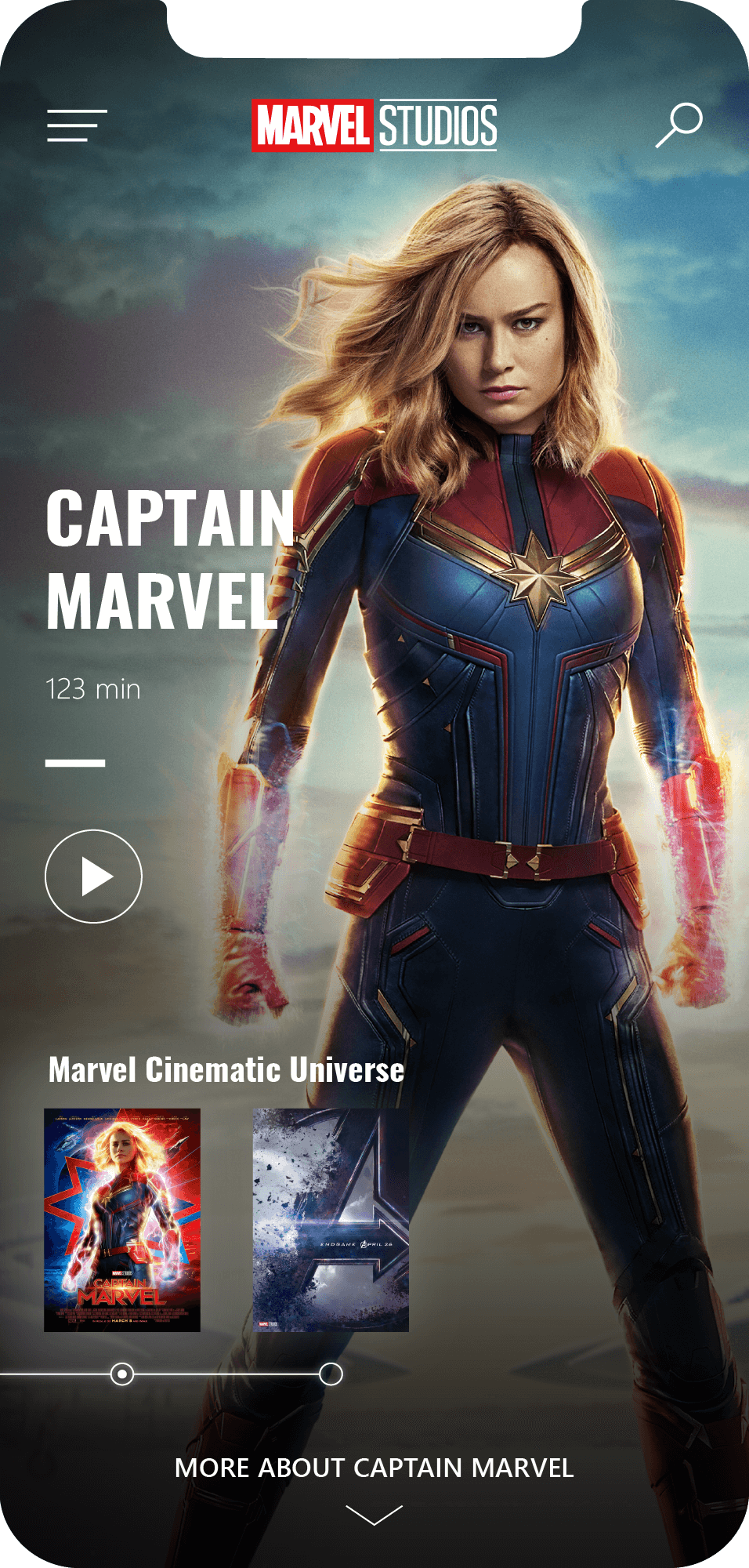 Captain Marvel Shot